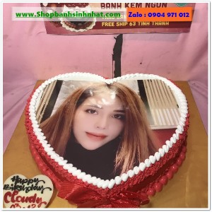 Bánh Sinh Nhật In Hình Ảnh - H556